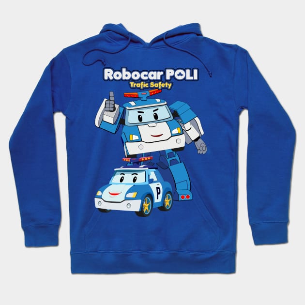 Robocar Poli Hoodie by Baby Kids Zone